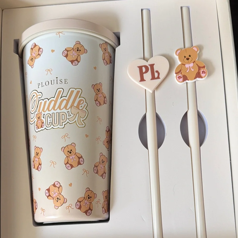 Plouise teddy bear cup
